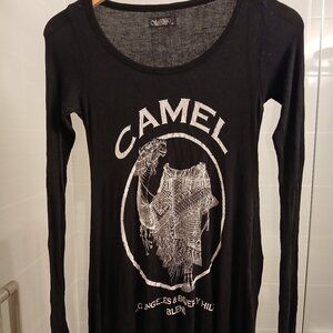 Rare Lauren Moshi Beverly Hills Camel Art Top